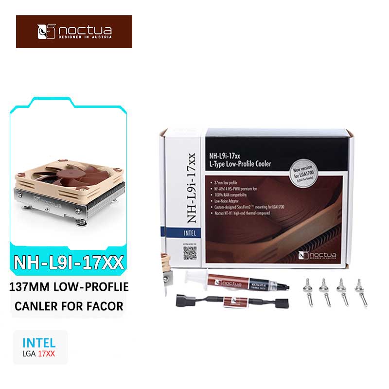 Noctua NH-L9i-17xx 2-tubi di c - Air Cooler Cpu recensione e prezzo
