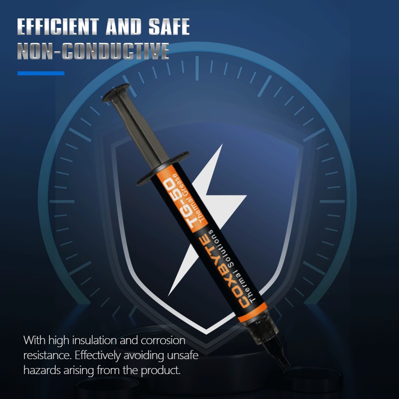 Pasta termica conduttiva in si - Thermal Paste recensione e prezzo