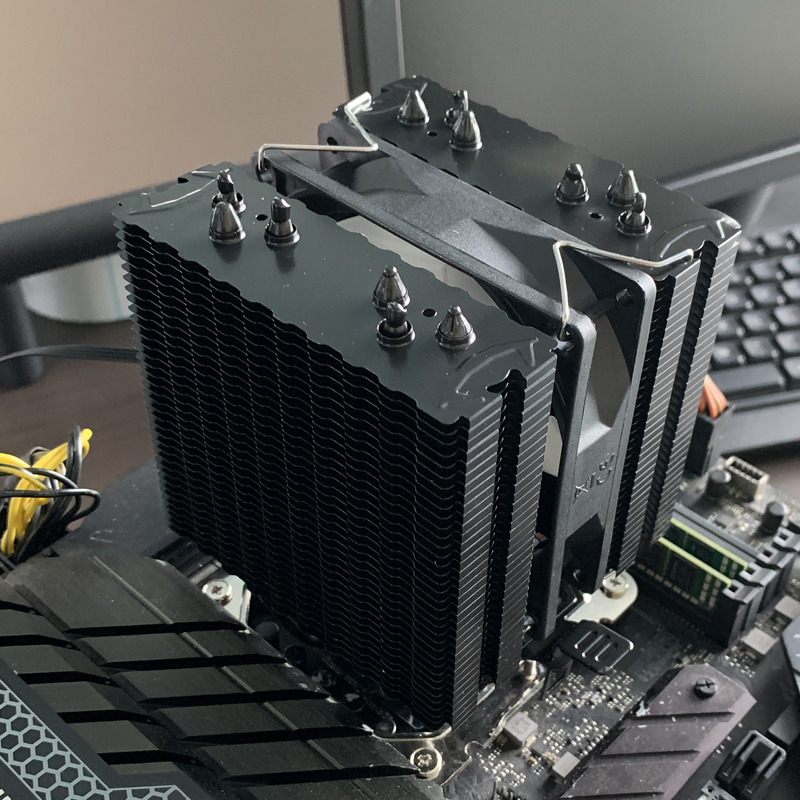 6 tubi di calore CPU dispositi - Cpu Heatsink recensione e prezzo