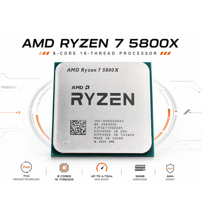 AMD Ryzen 7 5800X Sbloccato pe - Cpu Fan recensione e prezzo